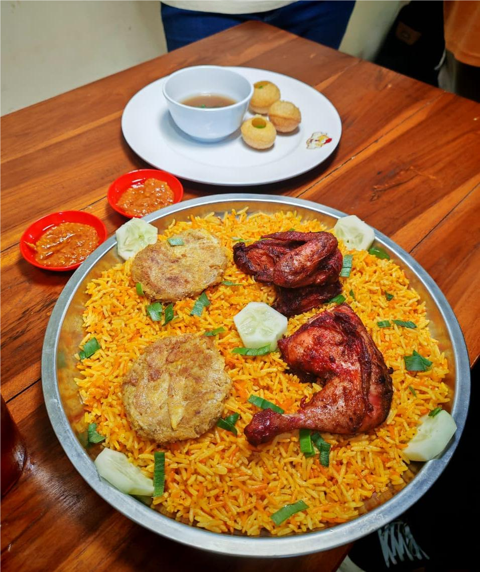 nasi briyani enak 